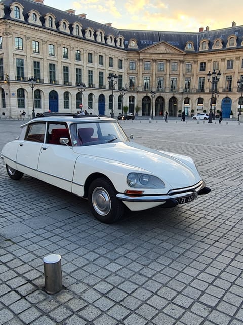 Paris City Tour Citroen DS Vintage