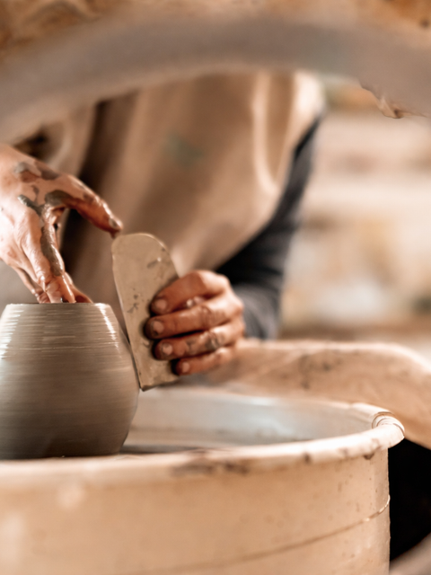 Hands in the clay: a creative ceramics workshop