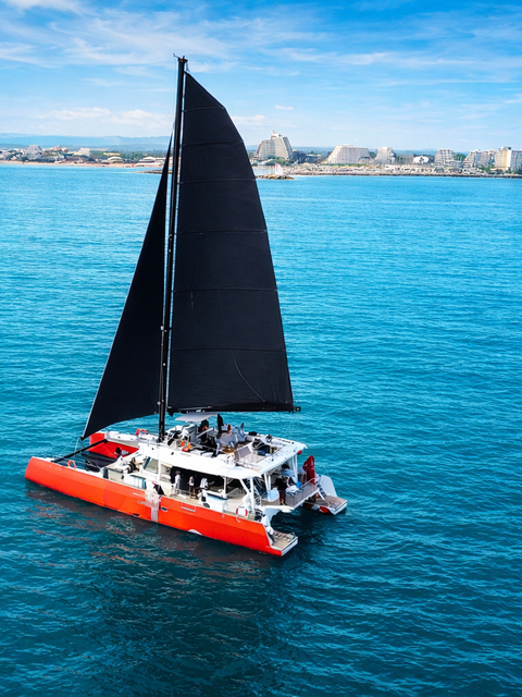 Catamaran sailing trip on the Mediterranean